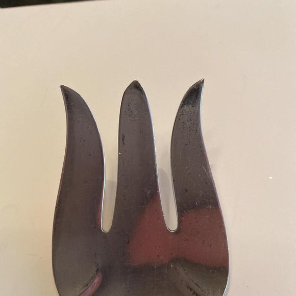 Angelique by International Sterling Silver Serving Meat Fork - Picture 2 of 3